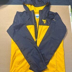 Columbia Blue/Gold Windbreaker Jacket